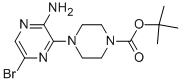 1-Boc-4-(3-amino-6-bromopyrazin-2-yl)piperazine cas  479685-13-7